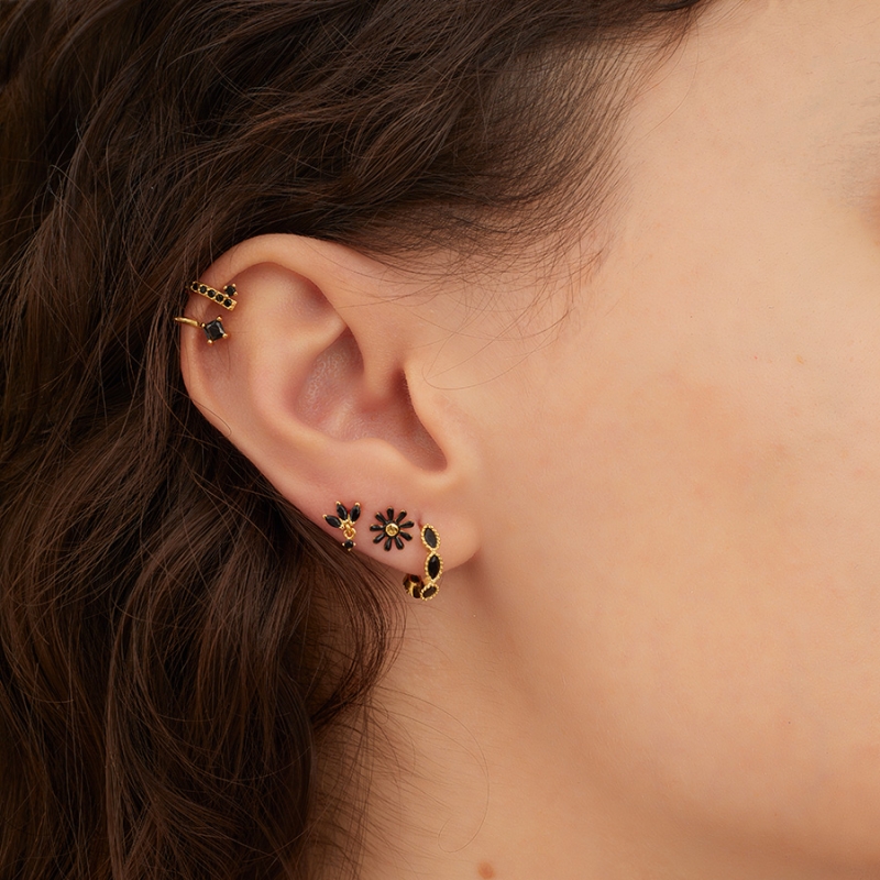 MARGARITA MINI NEGRO ORO