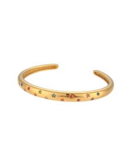 NOELIA MULTI GOLD bracelet with 18k gold plating and colorful zirconia – it’s MIEL