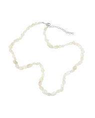 Collier en argent 925 avec pierre de lune naturelle – it's MIEL