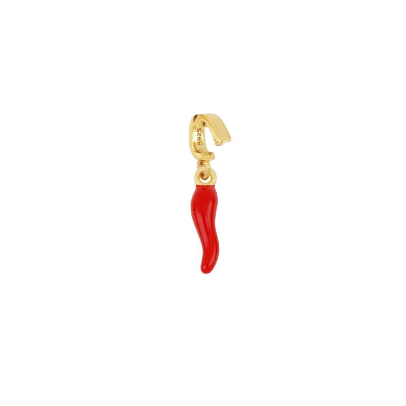 Charm piment rouge plaqué or · it’s MIEL