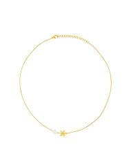 Collier SIRENA avec pendentif étoile de mer et perle naturelle – it’s MIEL