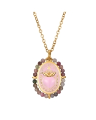 SACRED HEART WHITE GOLD