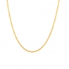 INDU GOLD semi-rigid necklace in 18k gold-plated stainless steel – it’s MIEL